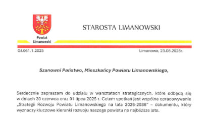 Warsztaty strategiczne – zaproszenie