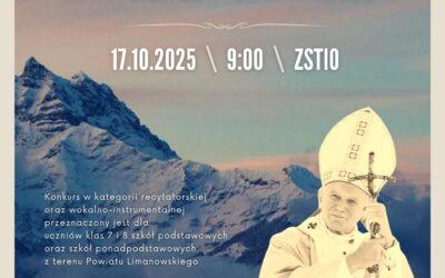 X POWIATOWY KONKURS WOKALNO-RECYTATORSKI Jan Paweł II jako artysta