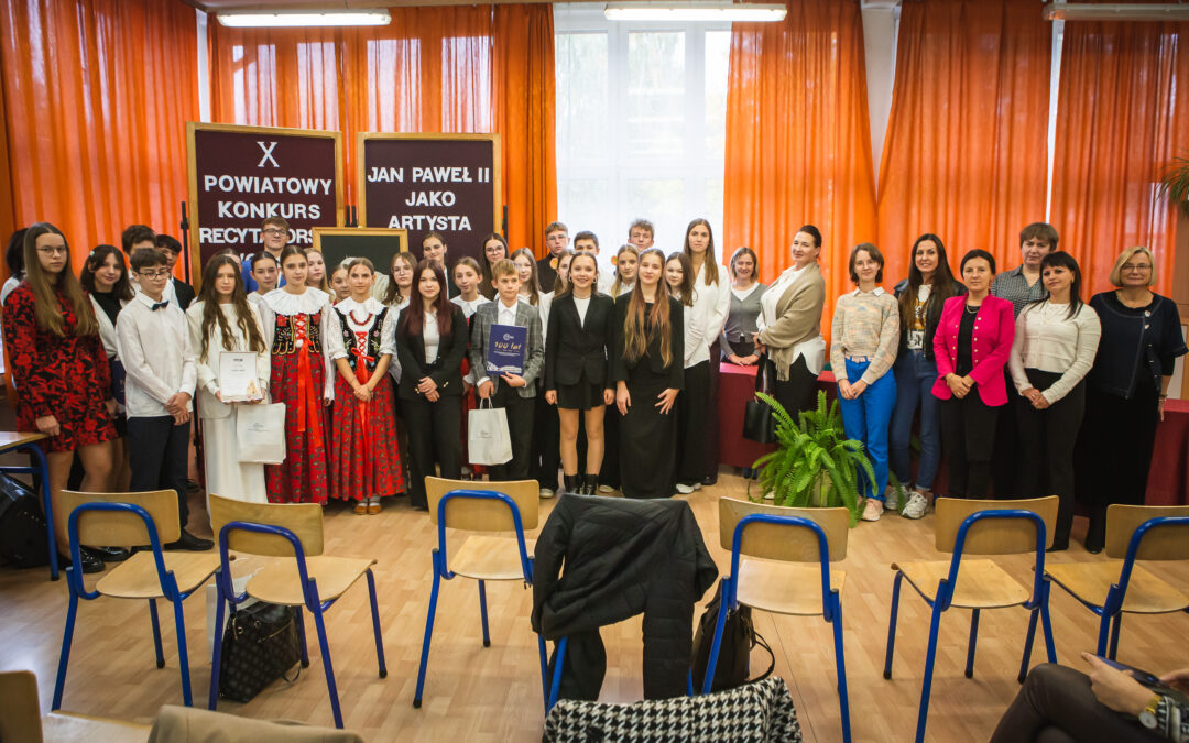 X Powiatowy Konkurs Wokalno-Recytatorski „Jan Paweł II jako artysta”