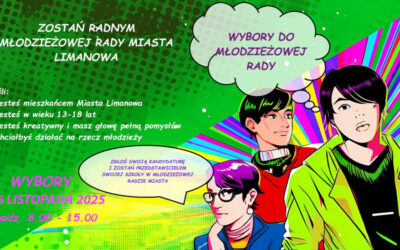 Wybory uzupełniające do Młodzieżowej Rady Miasta Limanowa