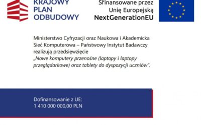 Wdrożenie inwestycji C2.1.2 Wyrównanie poziomu wyposażenia szkół w przenośne urządzenia multimedialne