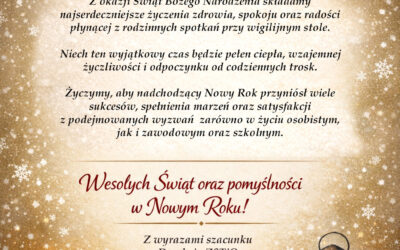 Życzenia świąteczne i noworoczne